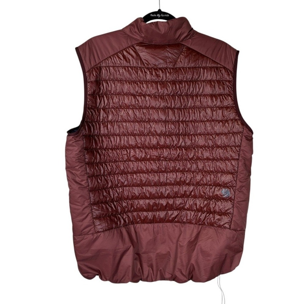 NEW Mountain Hardwear Mens Ghost Shadow Vest L Dark Zinc Camping Packable - Picture 3 of 14